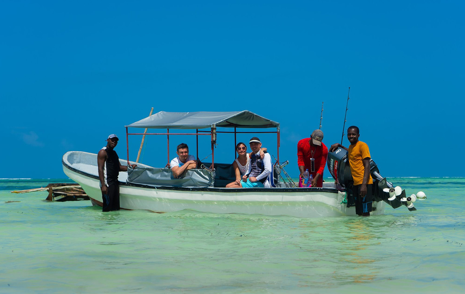 Snorkeling at Mnemba Atoll