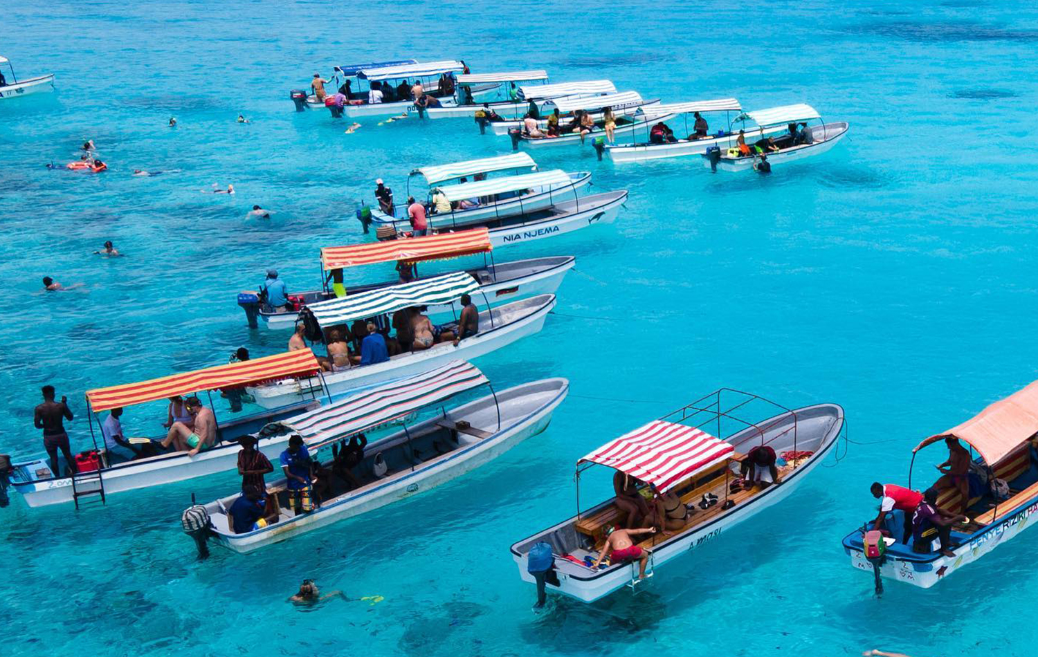 Snorkeling at Mnemba Atoll