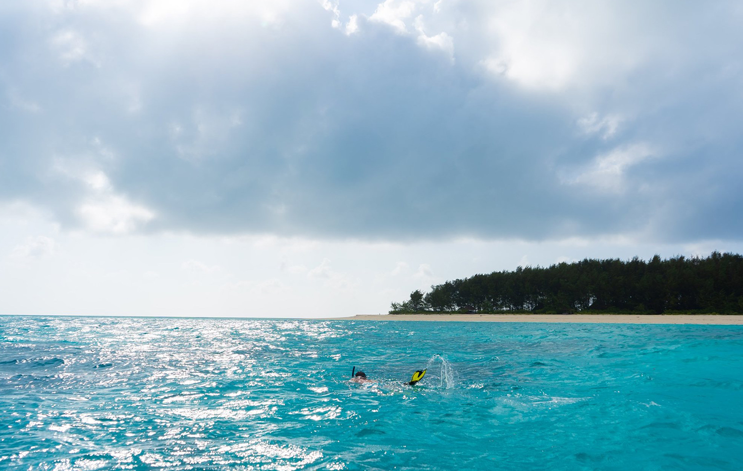 Snorkeling at Mnemba Atoll