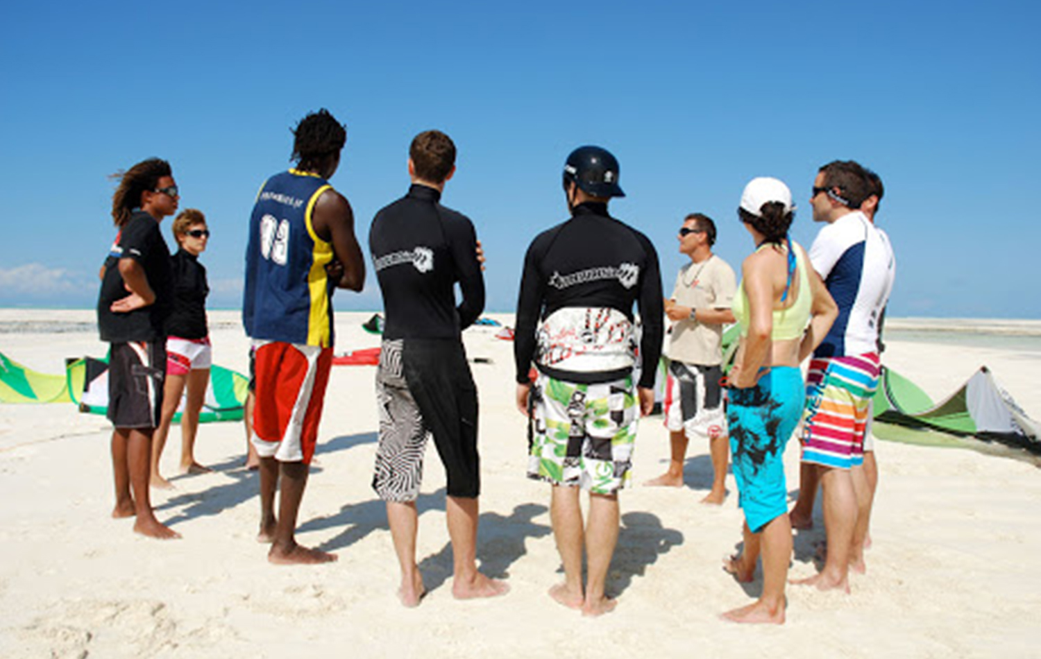 Kitesurfing in Zanzibar