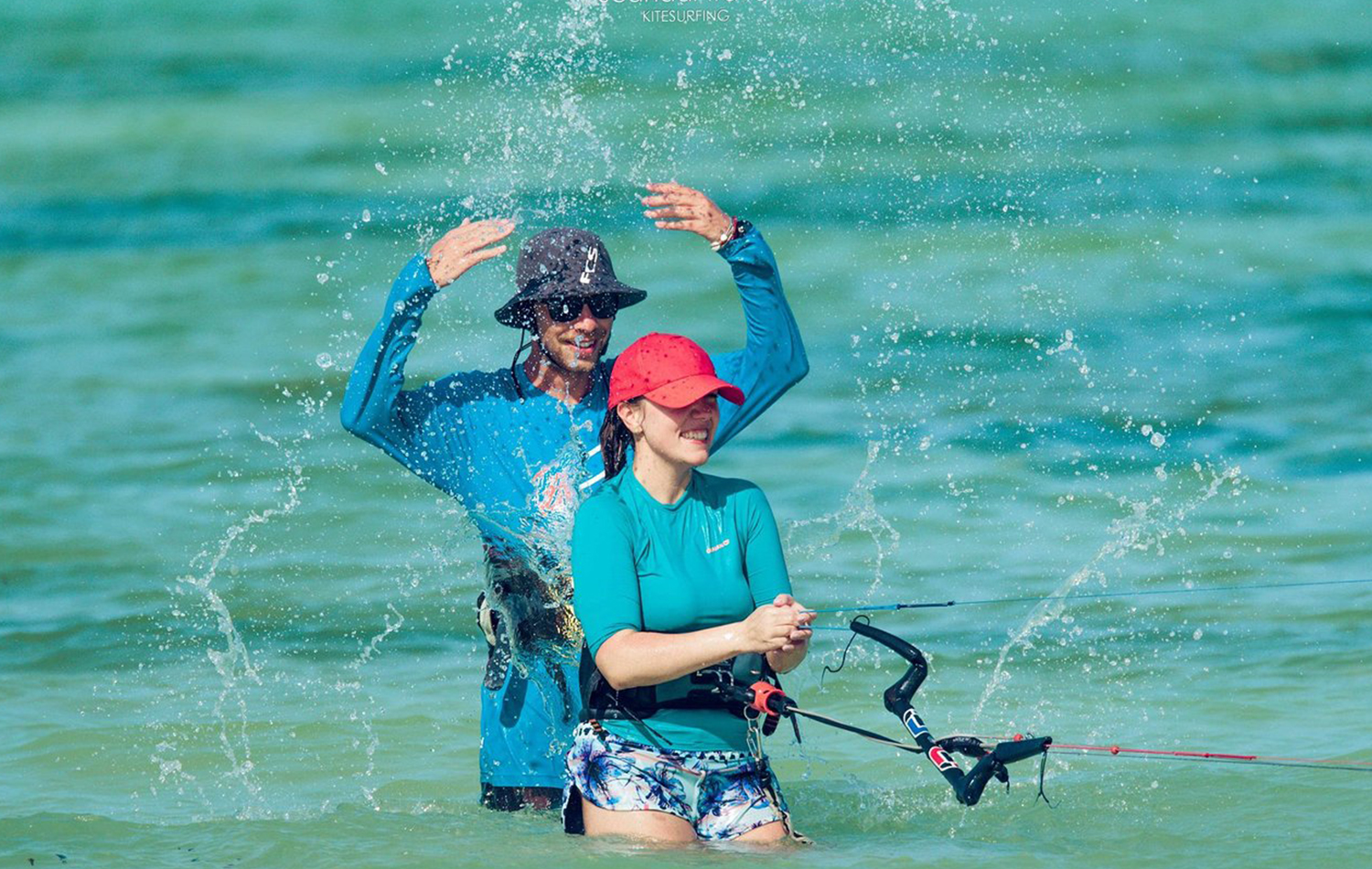 Kitesurfing in Zanzibar