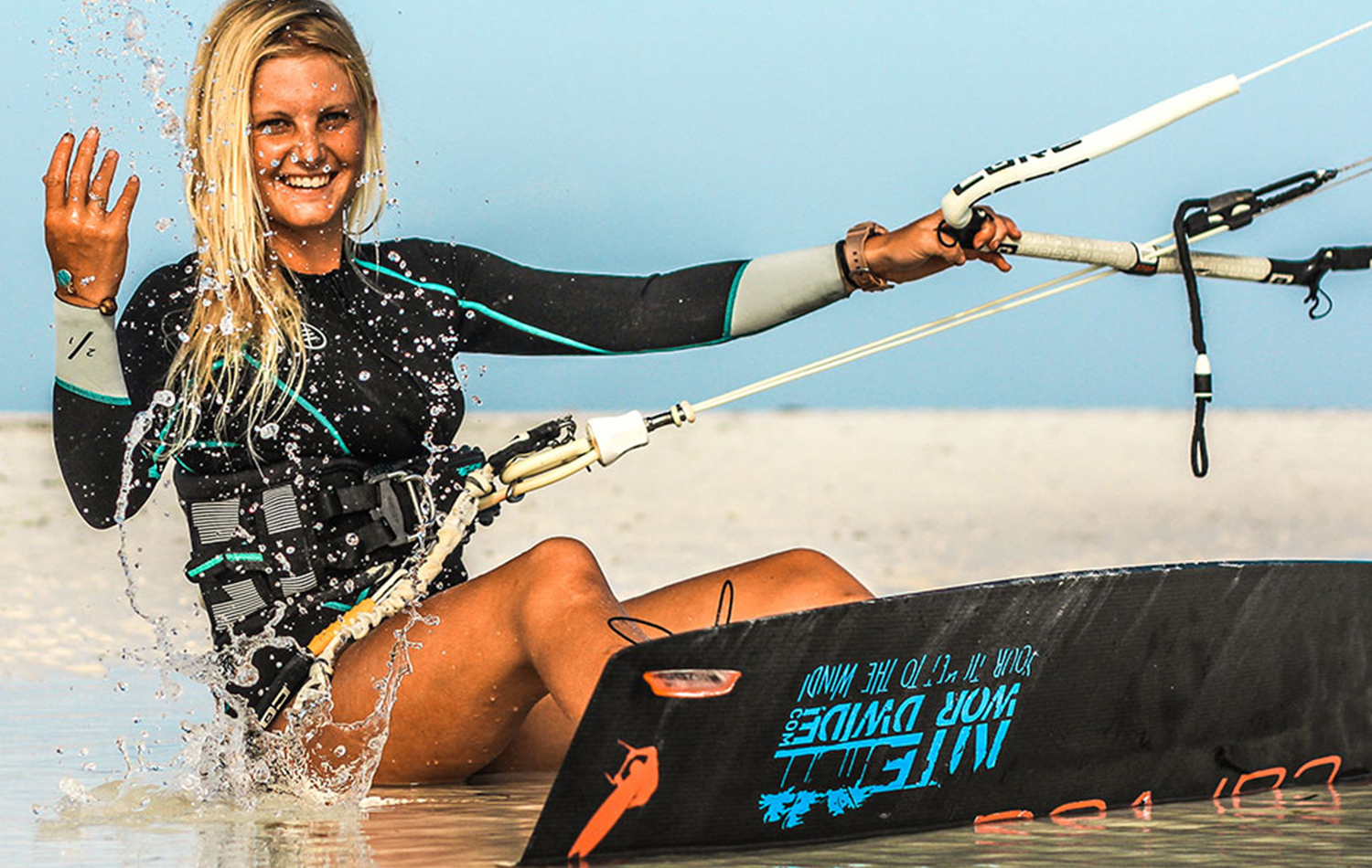 Kitesurfing in Zanzibar