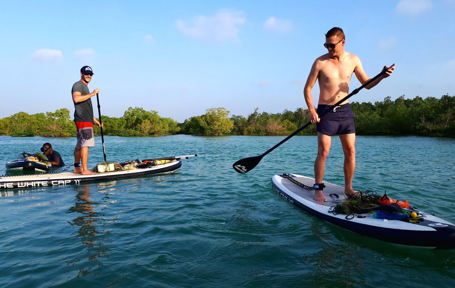 Stand Up Paddling in Zanzibar