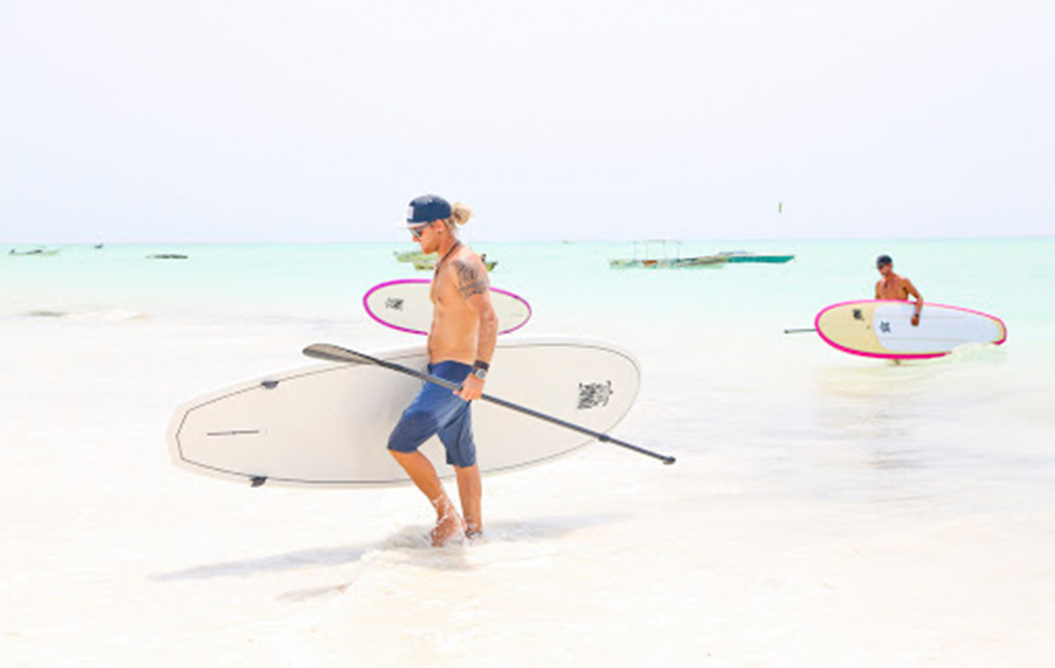 Stand Up Paddling in Zanzibar